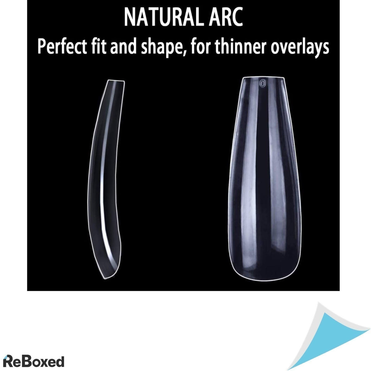 Tipsuri Unghii False pentru Acoperire Acrilica 500 bucati