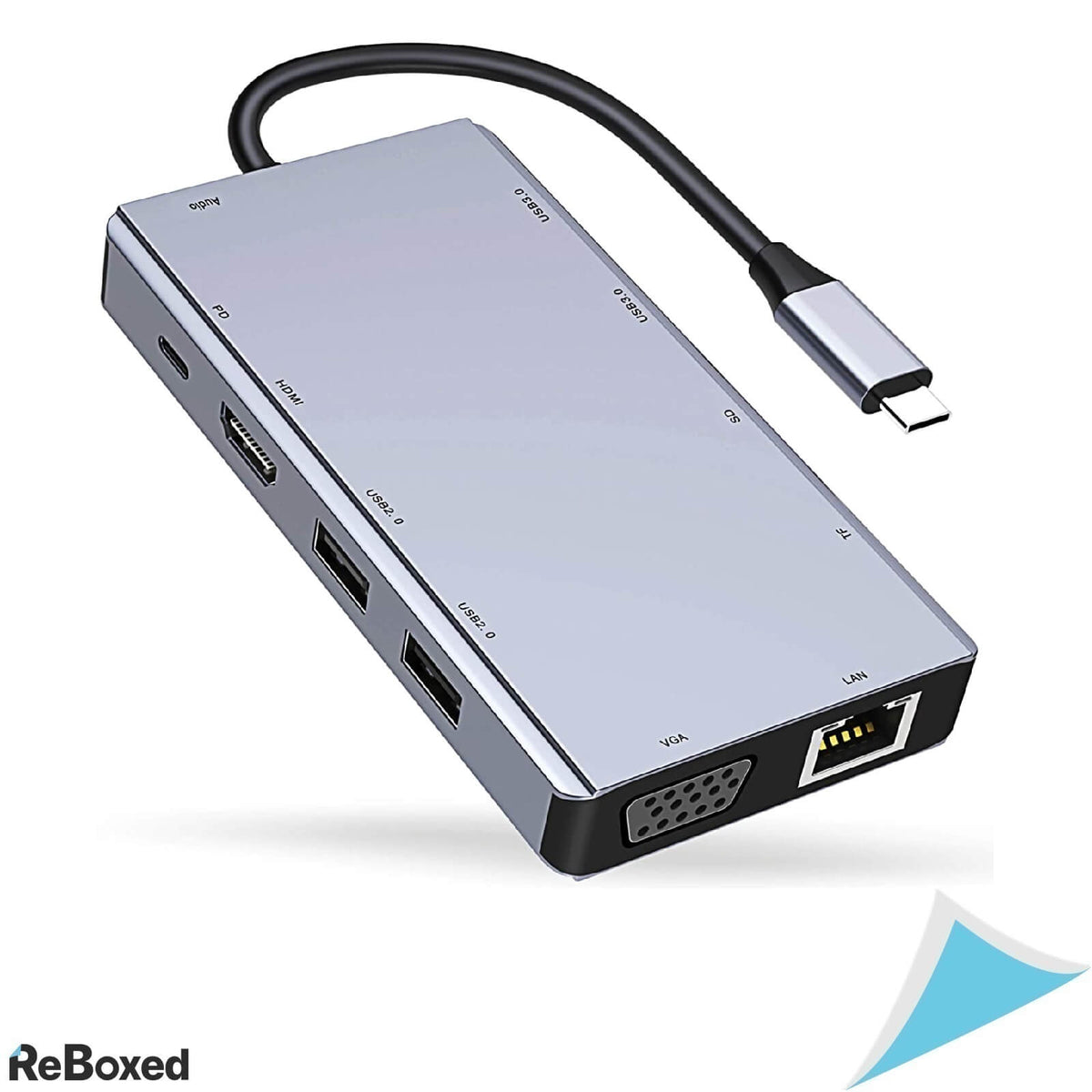 Ablewe Docking Hub 11-in-1 USB-C HDMI 4K VGA Ethernet MacBook