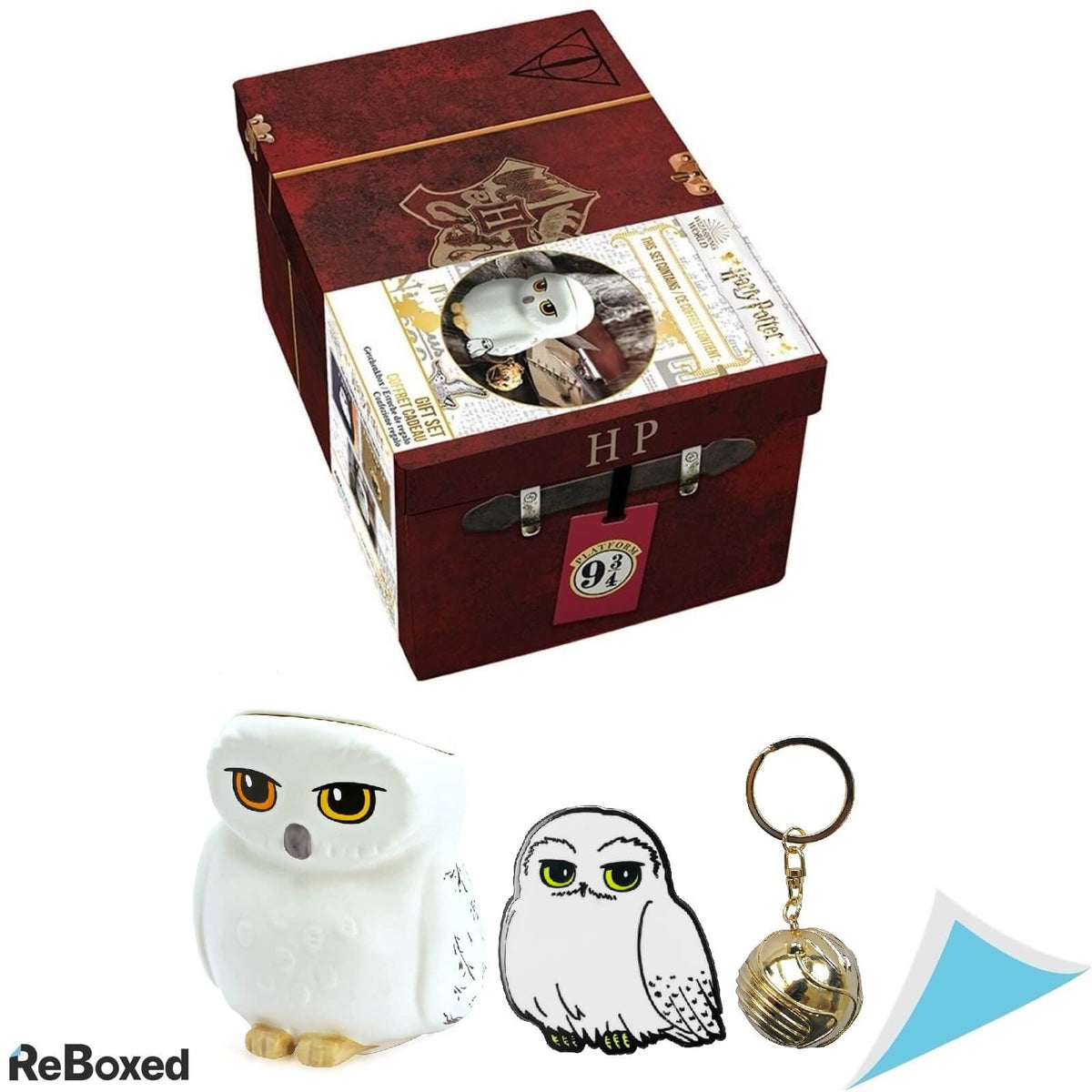 ABYstyle Valiza Oficiala Cadou Harry Poter Cana3D Breloc Brosa