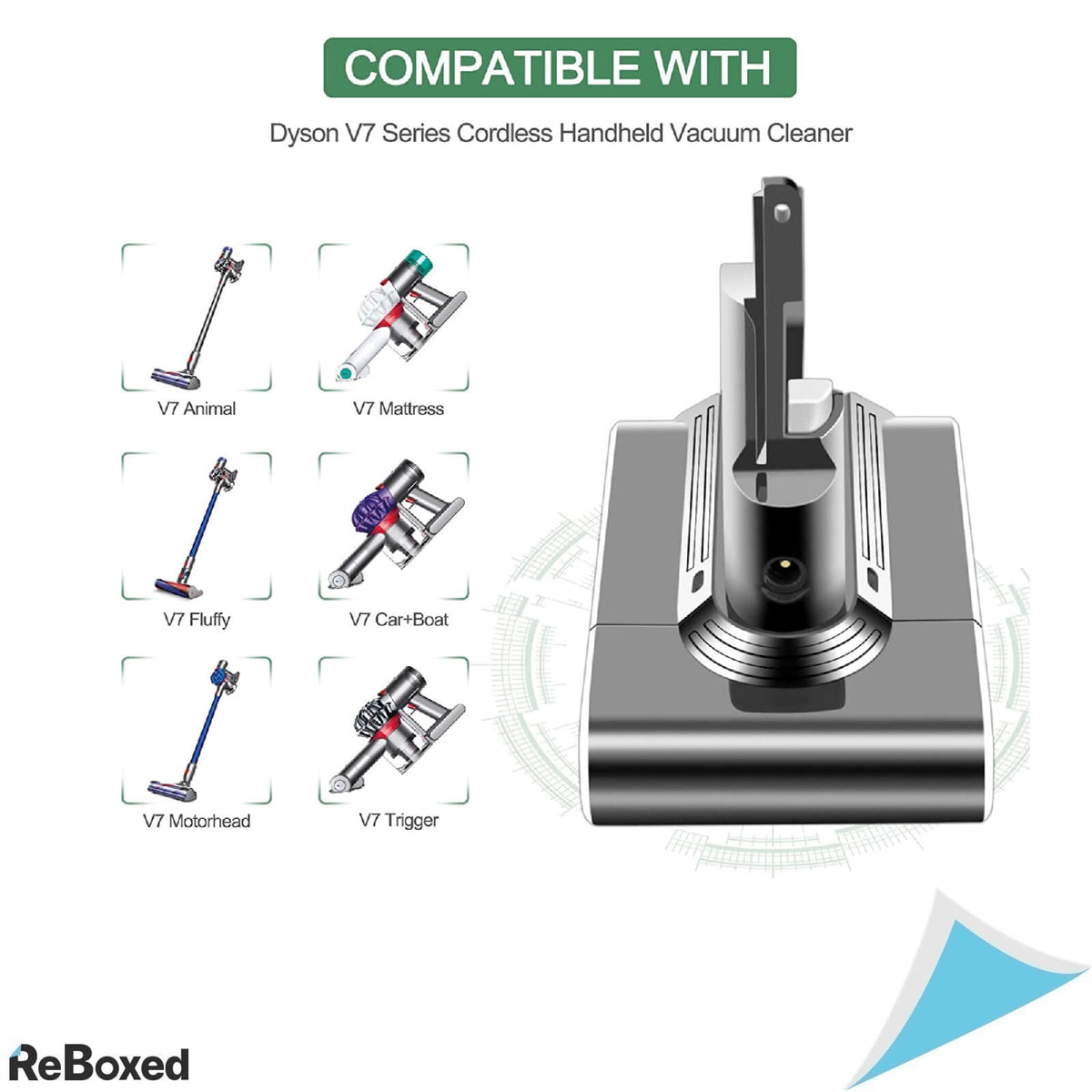 ADVTronics Acumulator OEM Li-ion 21.6V 4500mAh Dyson V7 SV11