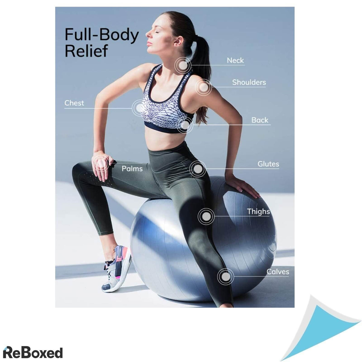 Aevo Pistol Masaj Muscular 3200rpm 6 capete de Masaj