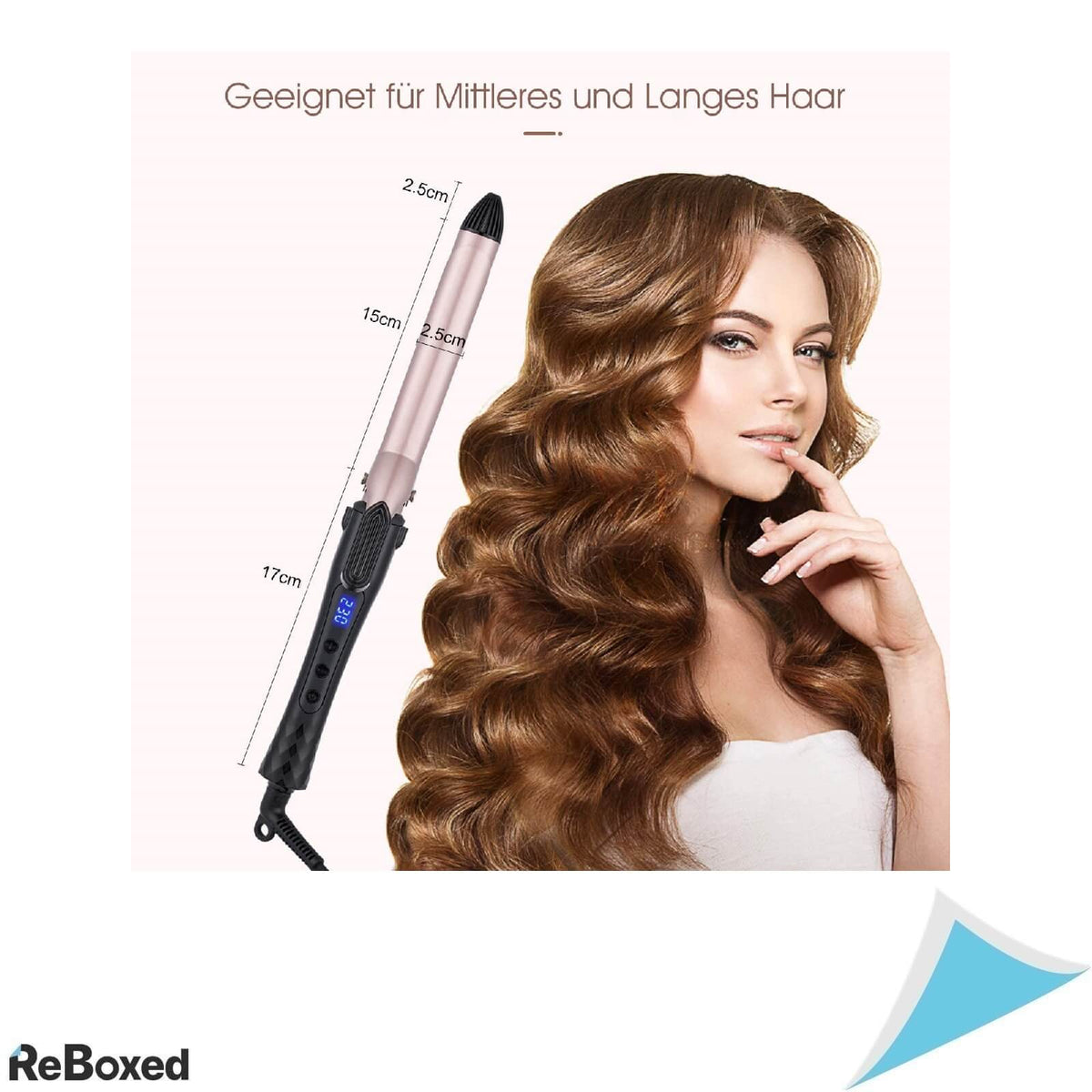 Aibesser Ondulator Ceramic 25 mm Ecran LCD 100-230 grade