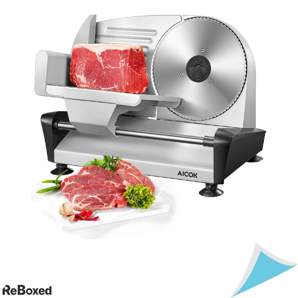 Aicok 519N Feliator Electric 150W Lama Detasabila Otel Carbon 19cm