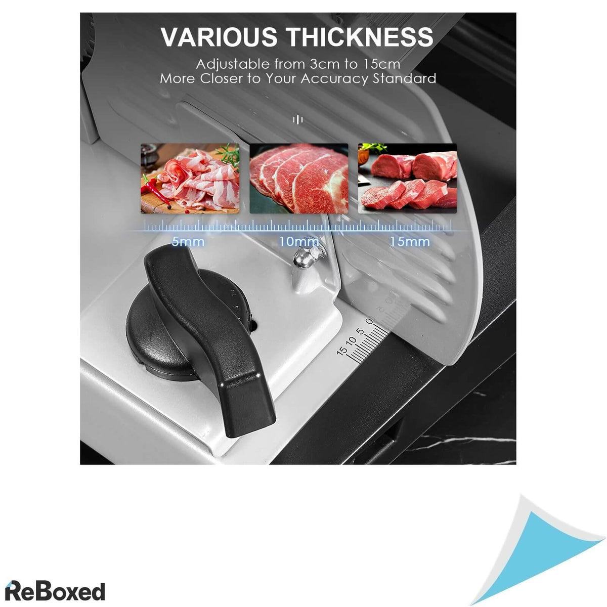 Aicok 519N Feliator Electric 150W Lama Detasabila Otel Carbon 19cm