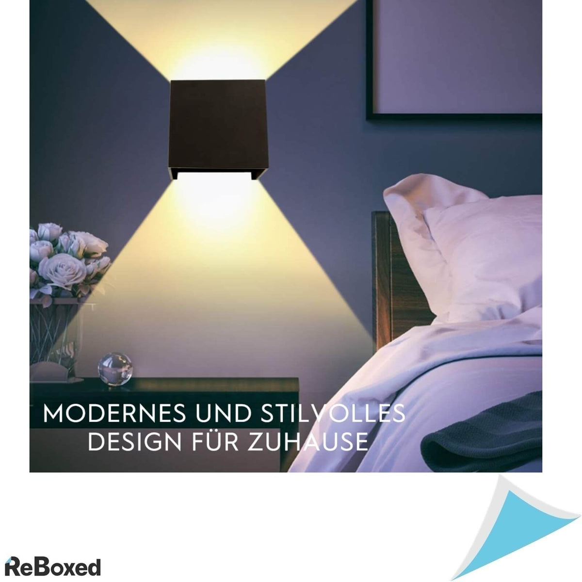 Set 2 Aplice LED de Perete Aluminium IP65 Fascicul Reglabil 2x12W