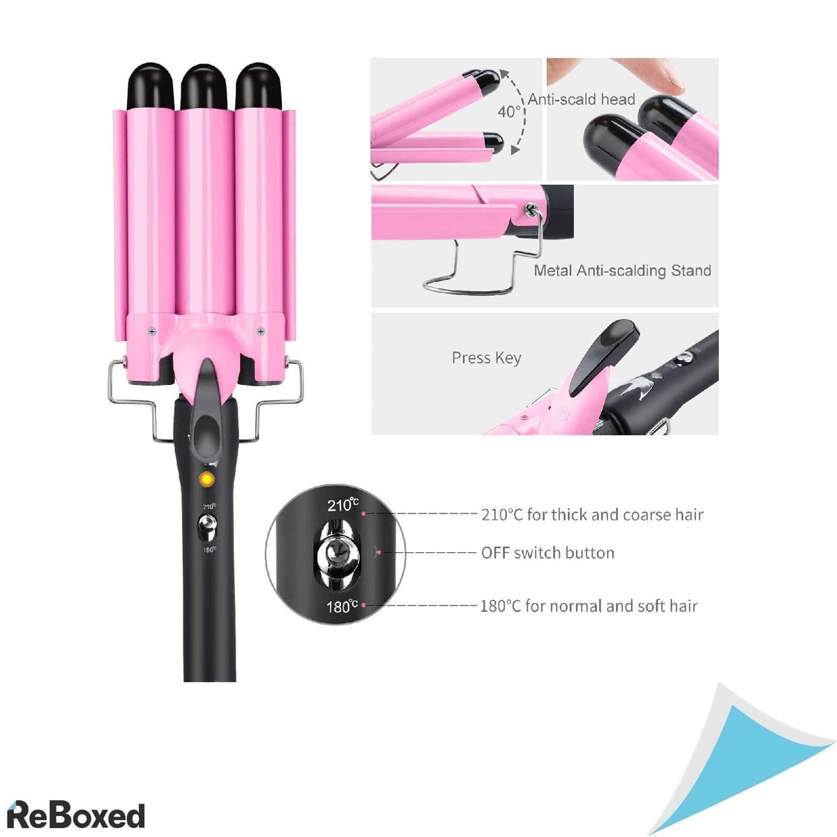 AleATH Ondulator 3 Elemente Ceramice 25 mm 180-210 grade