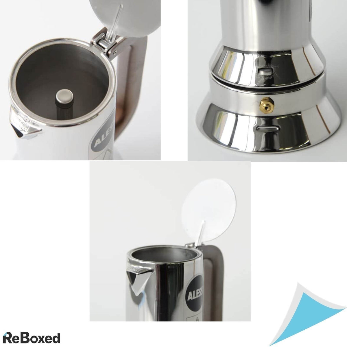 Alessi Cafetiera Espresso 3 cesti by Richard Sapper