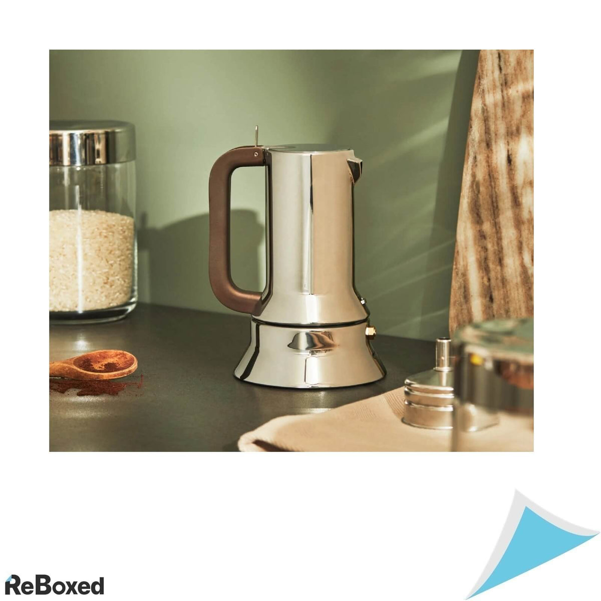 Alessi 9090 Aparat pentru Espresso 6 cesti by Richard Sapper