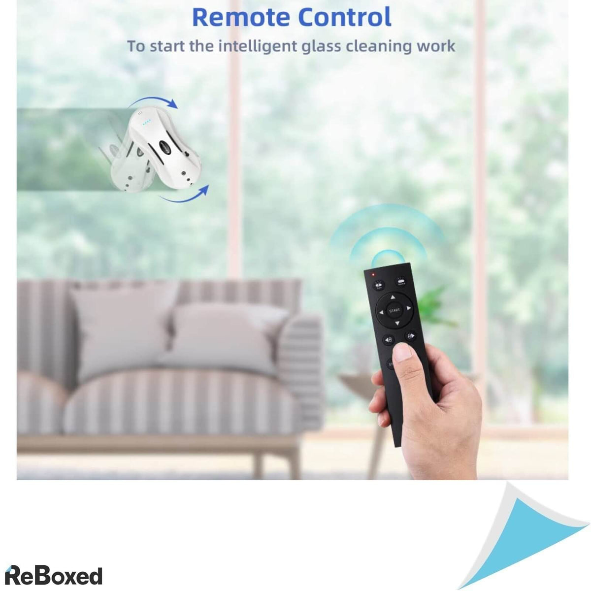 AlfaBot X7 Robot Inteligent Curatarea Geamurilor Telecomanda