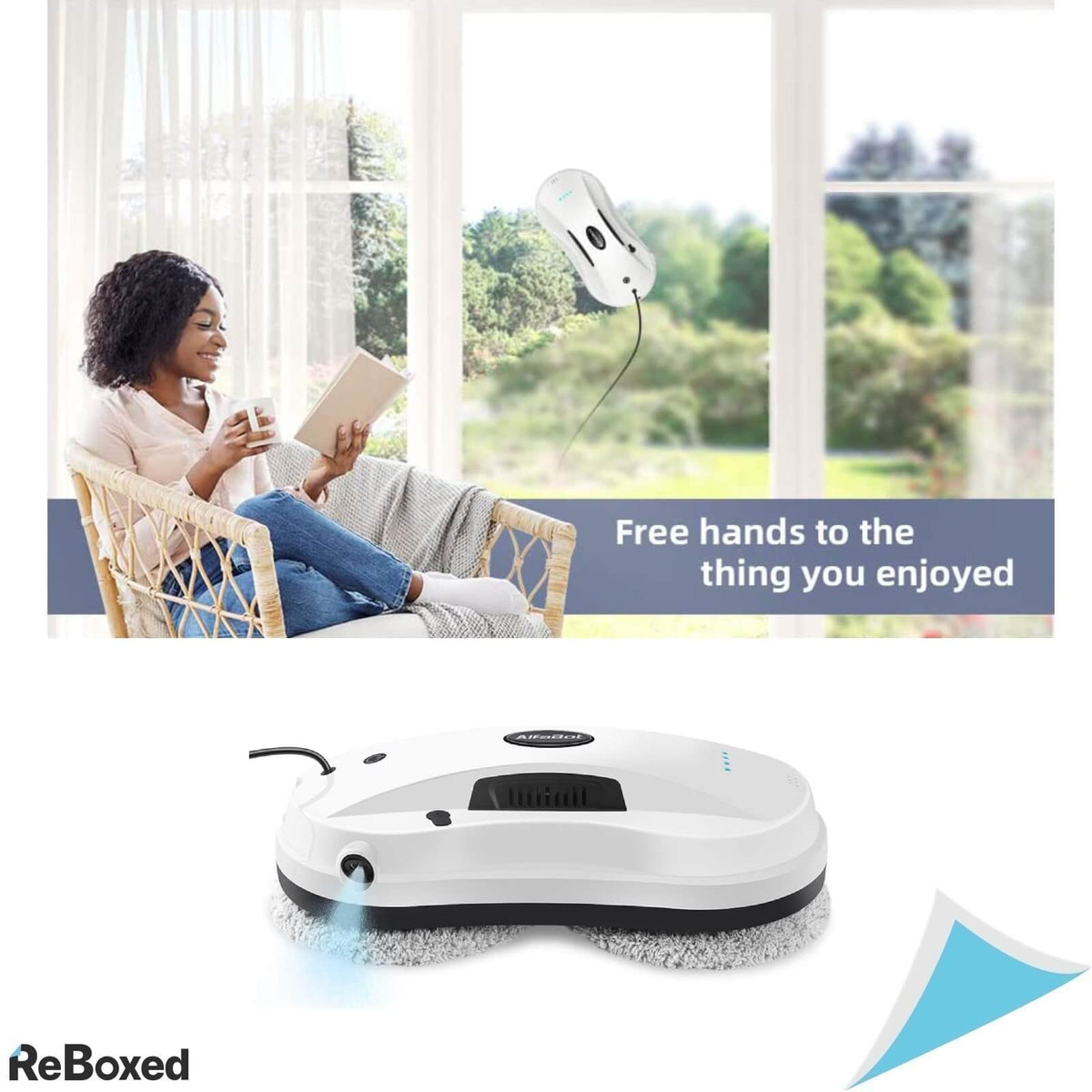 AlfaBot X7 Robot Inteligent Curatarea Geamurilor Telecomanda