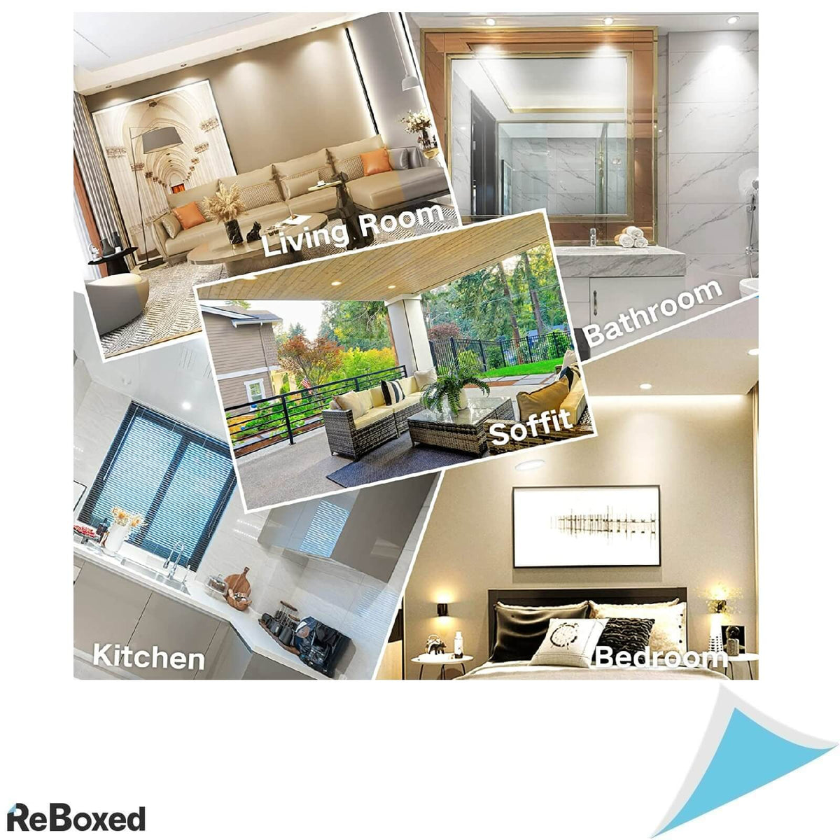 Alusso Set 12 Spoturi LED 113mm Incastrabile 10W 850lm Dimabile