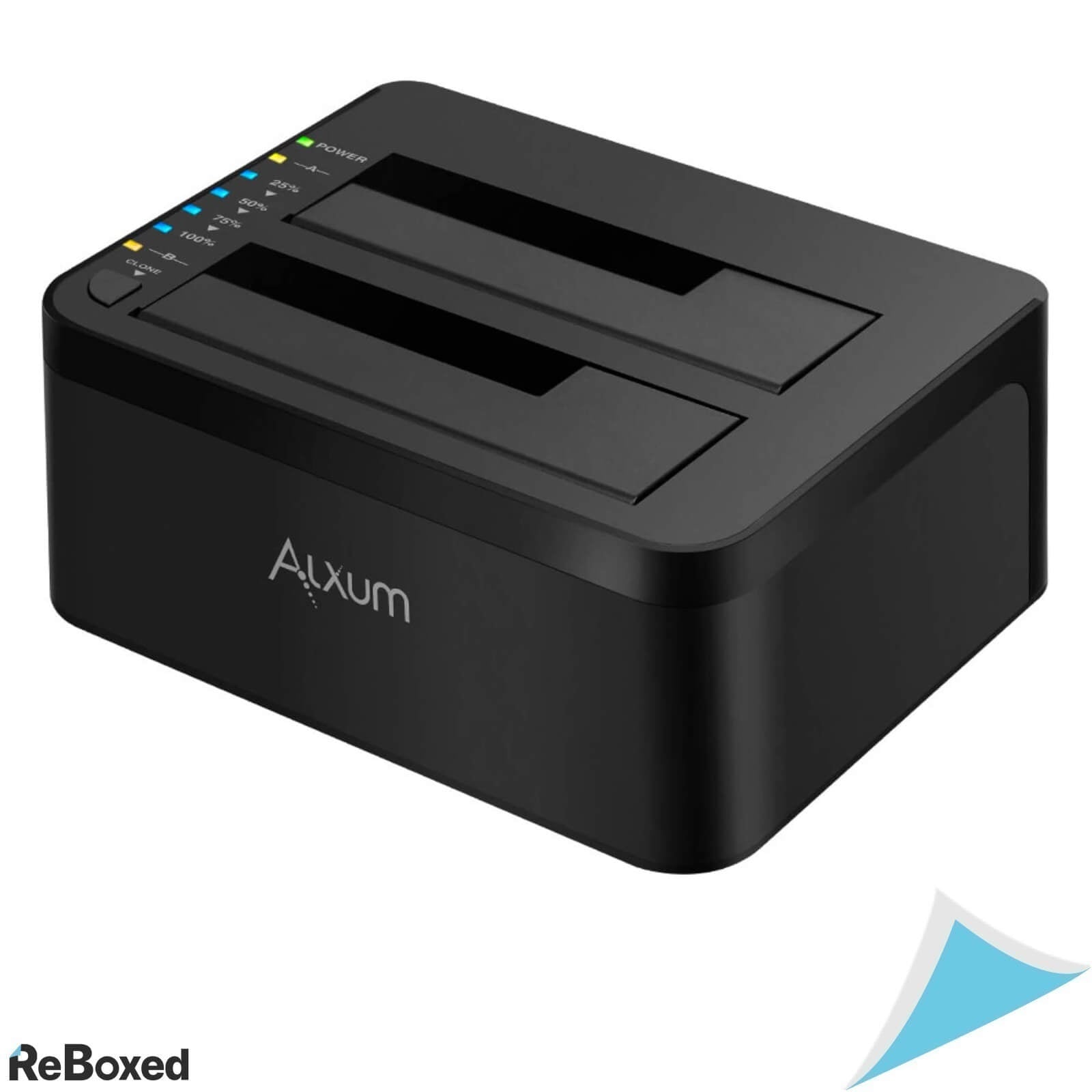 Alxum Docking Station pentru 2 x HDD/SSD SATA3 Functia de Clonare