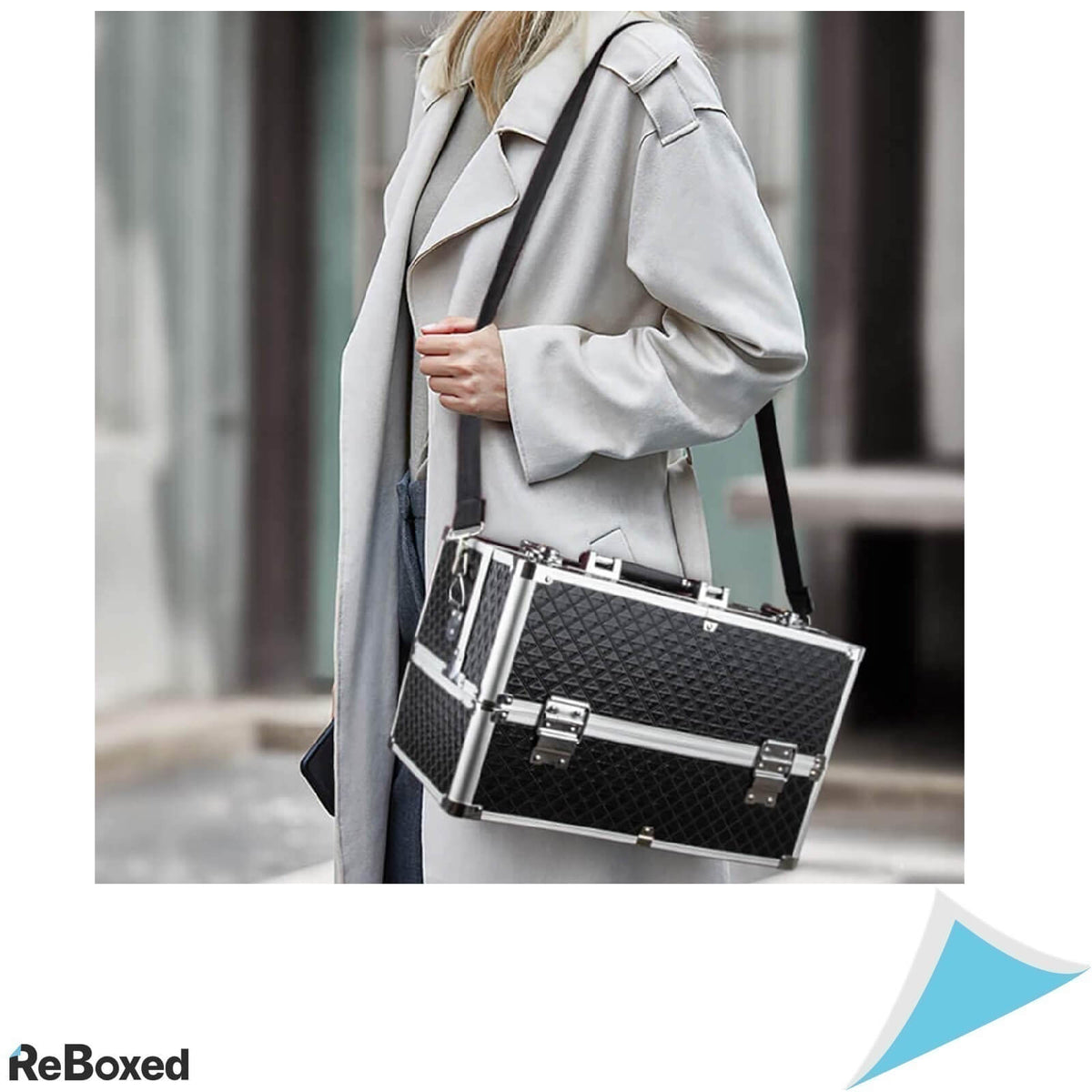 Amasava Geanta Mare Profesionala Makeup si Bijuterii cu Incuietoare