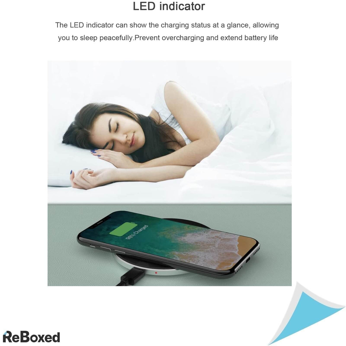 Eono Amazon Brand Incarcator Wireless 15W Certificat Qi