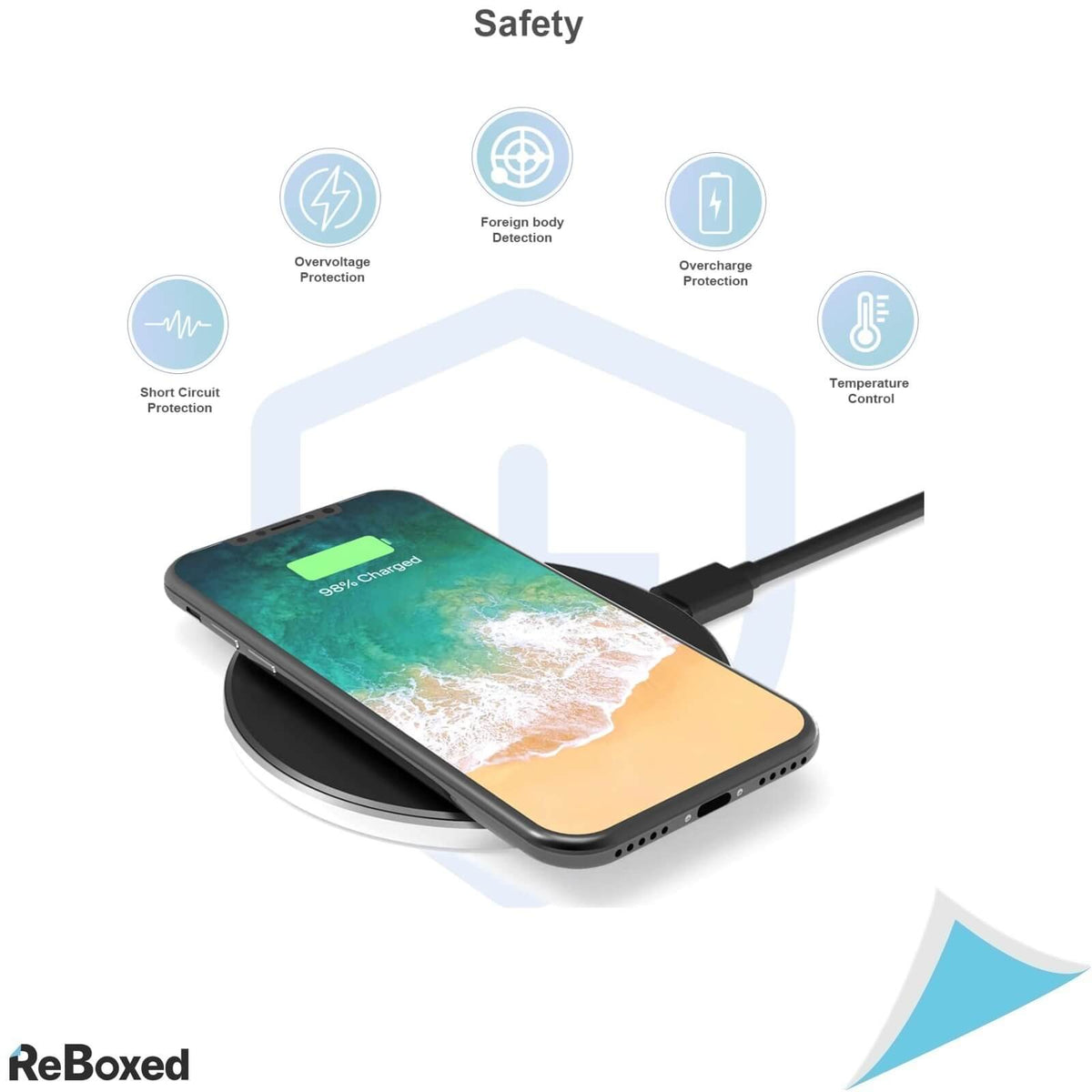 Eono Amazon Brand Incarcator Wireless 15W Certificat Qi