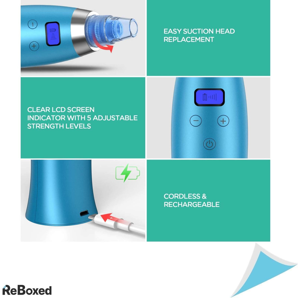 Amazon Umi Aparat Vacuum USB Ingrijire Faciala 5 Capete