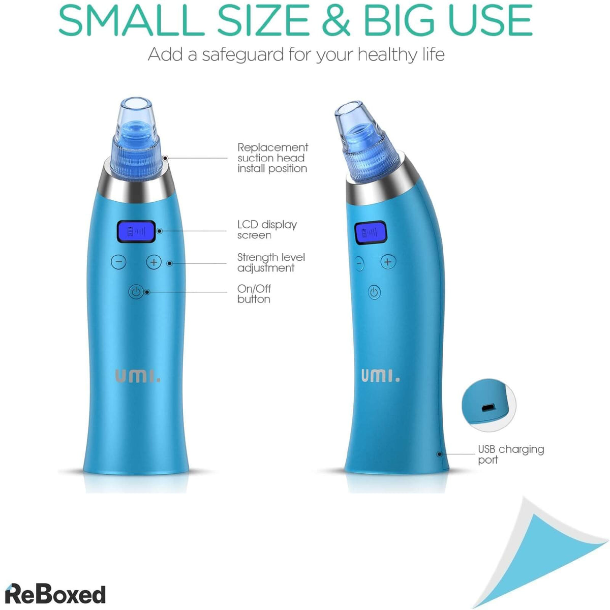 Amazon Umi Aparat Vacuum USB Ingrijire Faciala 5 Capete