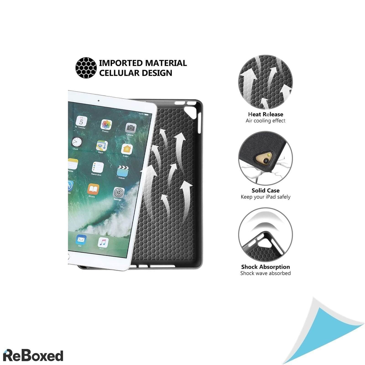AmzCase Husa Apple iPad 10.2 cu Tastatura Bluetooth suport Apple Pen