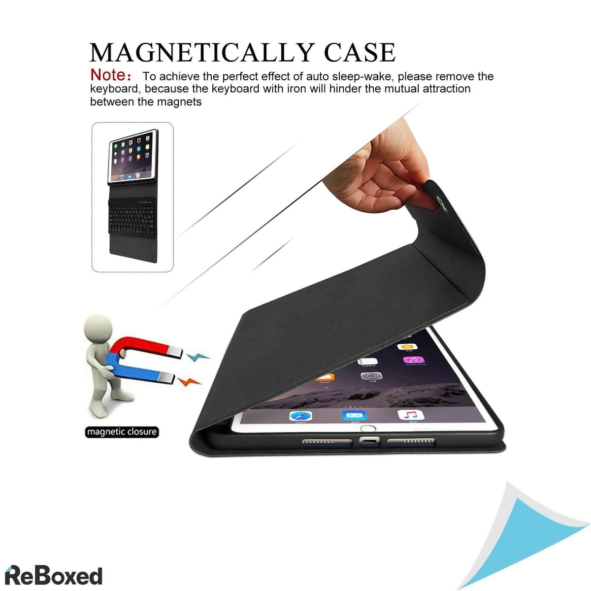 AmzCase Husa Apple iPad 10.2 cu Tastatura Bluetooth suport Apple Pen