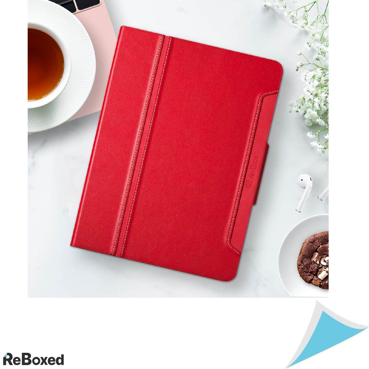 Antbox Husa Pentru iPad Air 3 iPad Pro 10.5 cu suport Pen Rosu