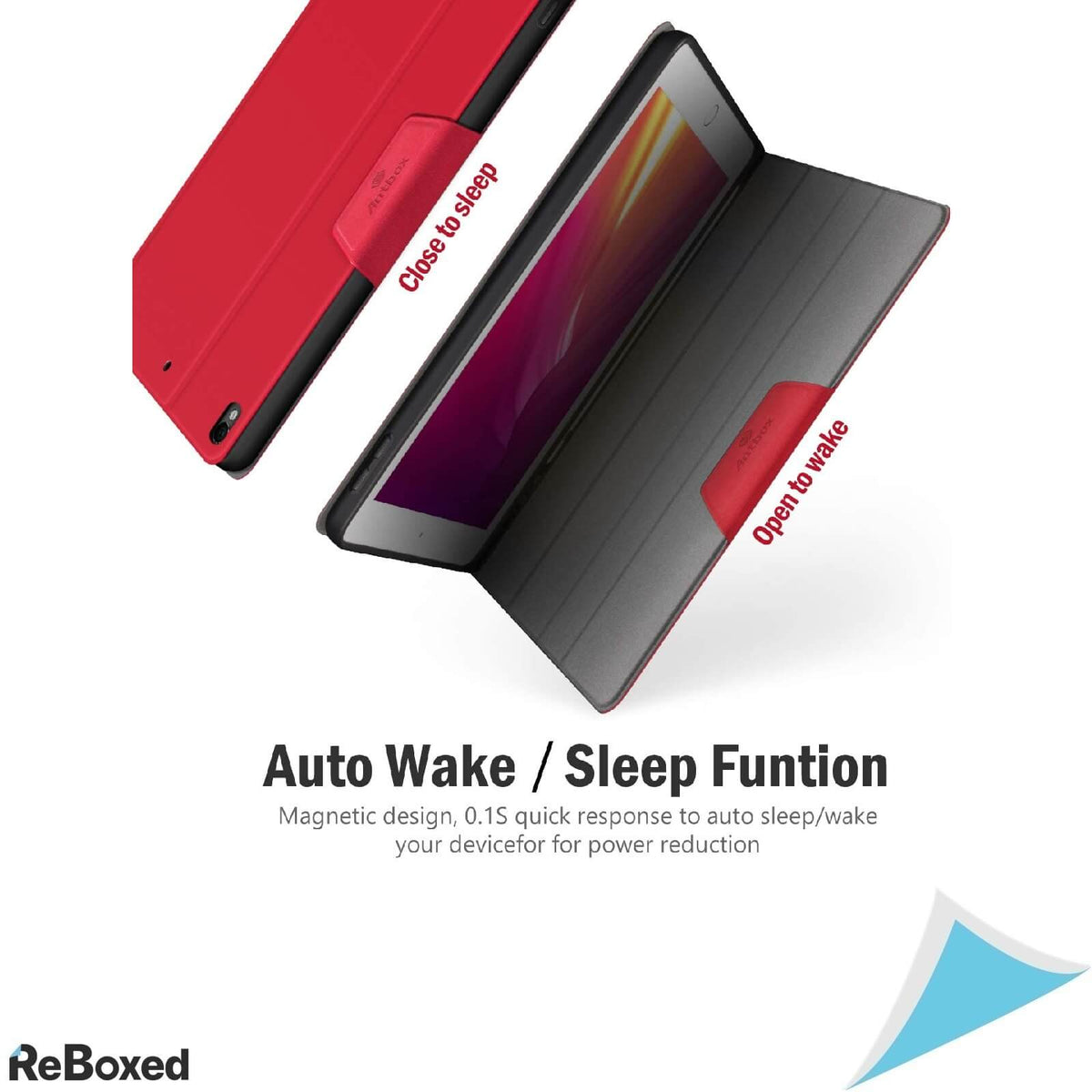 Antbox Husa Pentru iPad Air 3 iPad Pro 10.5 cu suport Pen Rosu