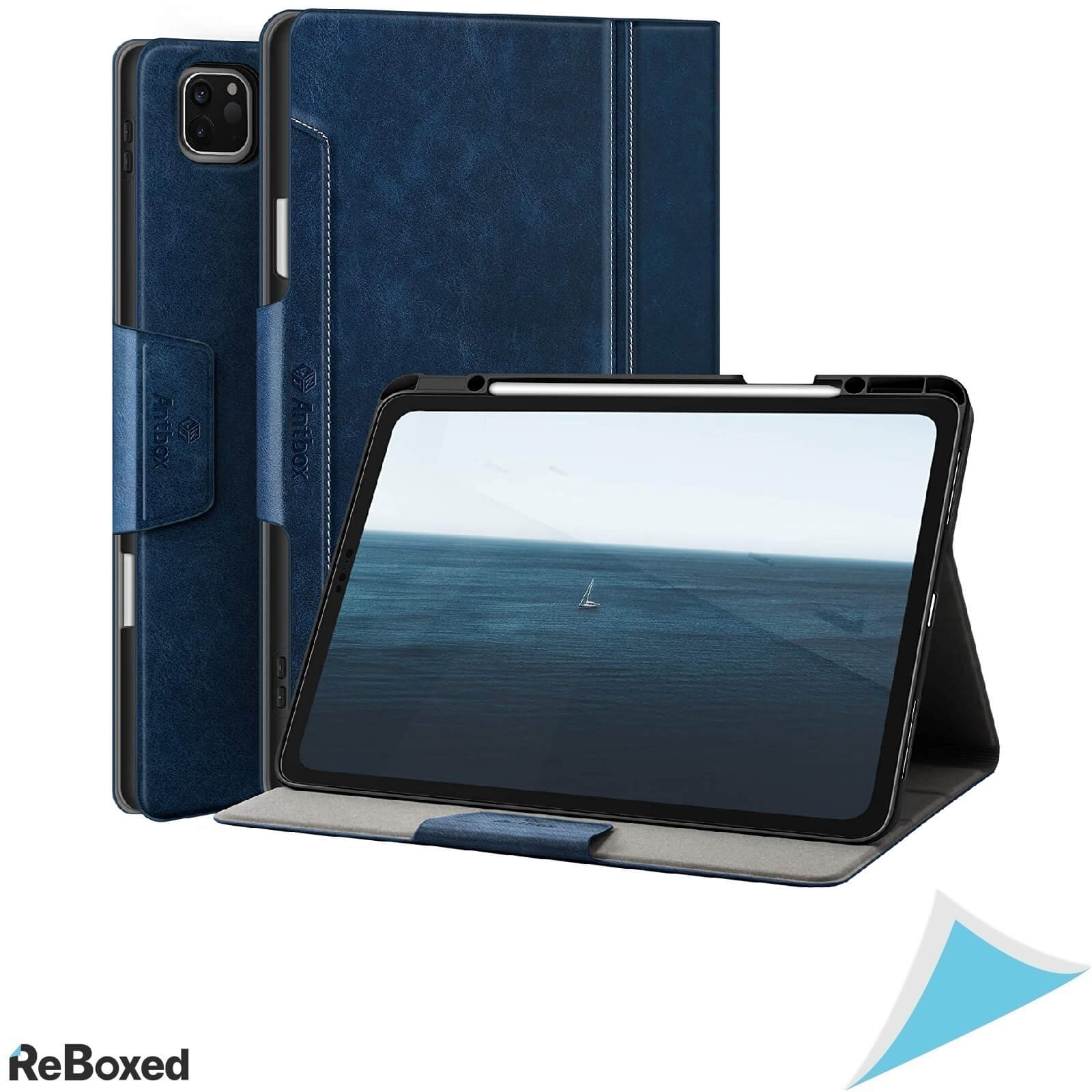 Antbox Husa Pentru IPad Pro 12.9inch 2018 2020 2021 Albastru