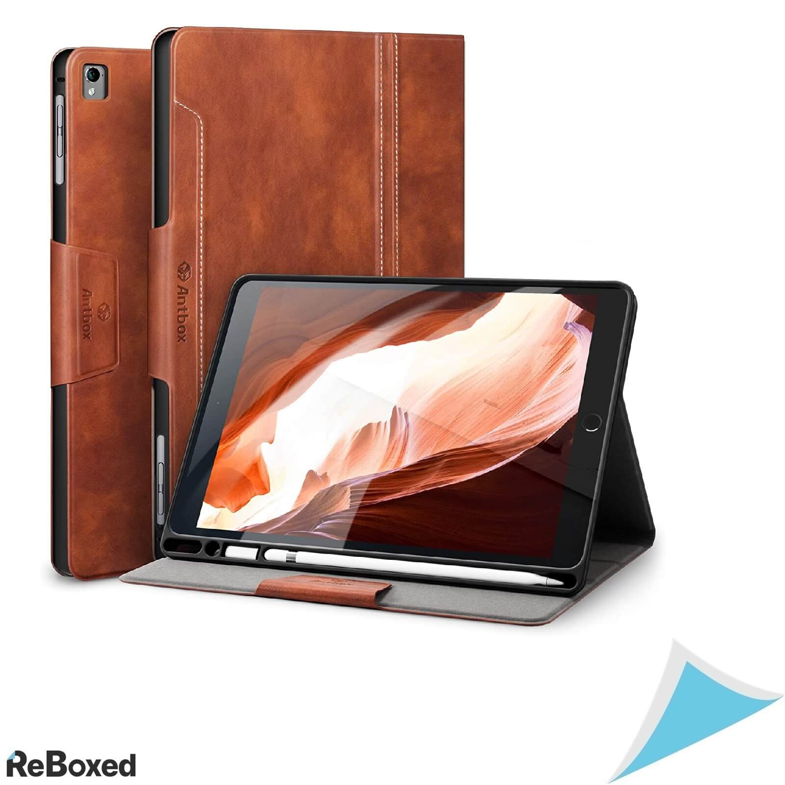 Antbox Husa pentru iPad Air 2 iPad Pro 9.7 cu suport Pen Maro