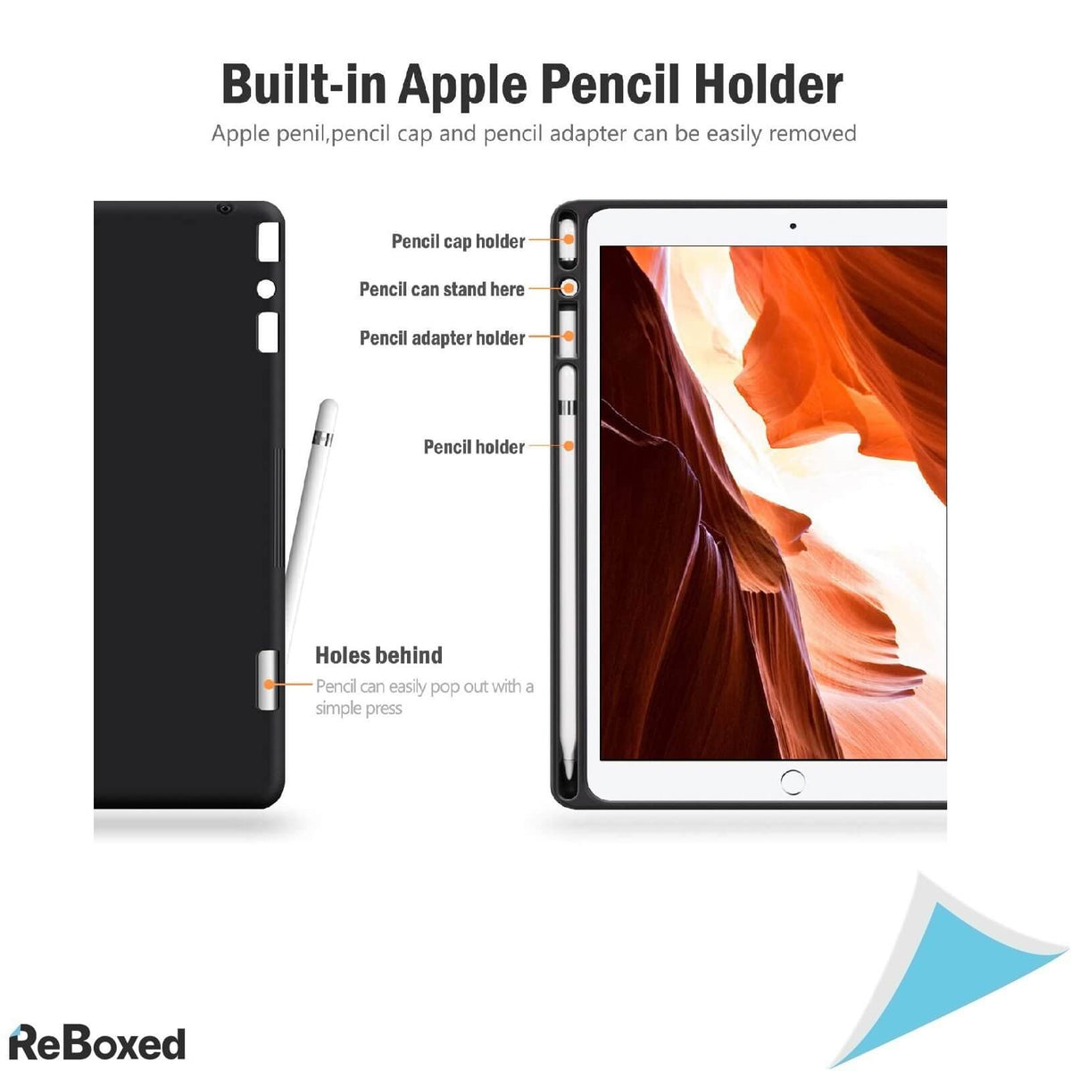 Antbox Husa Piele iPad 10.5 iPad Air 3 cu Suport Pen Maro