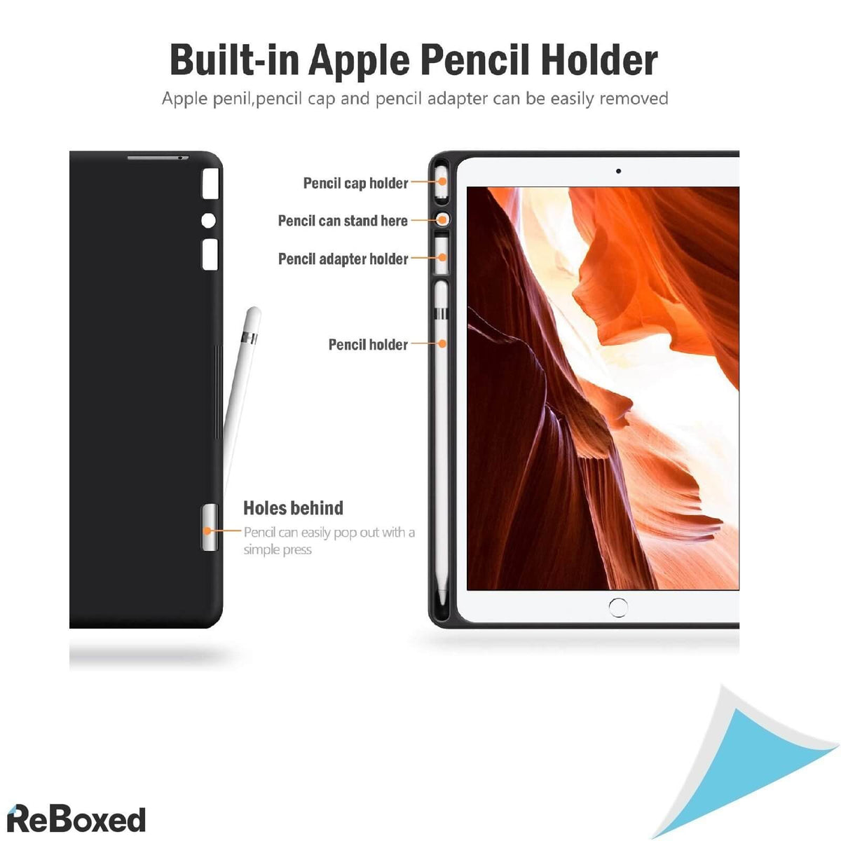 Antbox Husa pentru iPad Air 2 iPad Pro 9.7 cu suport Pen Maro
