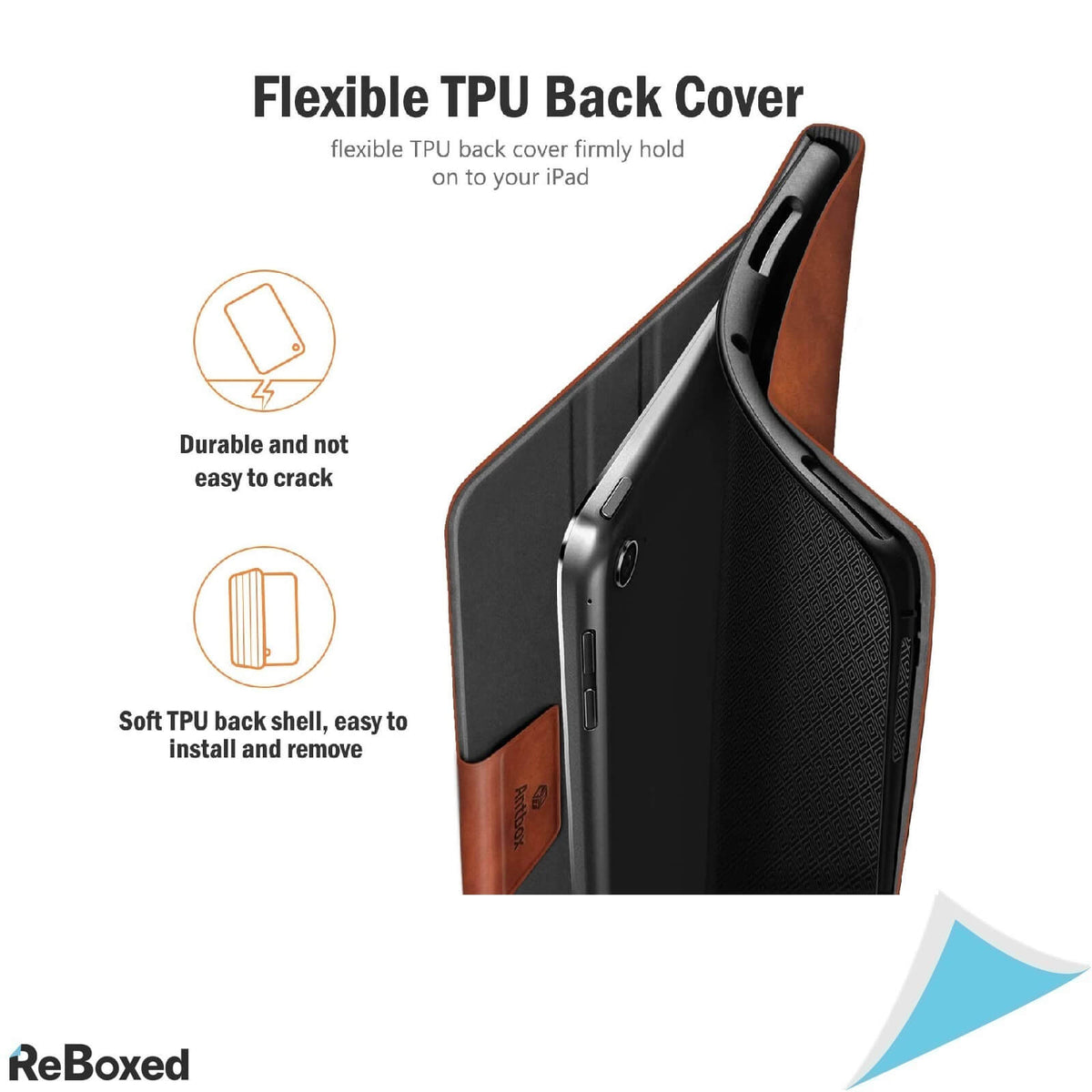 Antbox Husa pentru iPad Air 2 iPad Pro 9.7 cu suport Pen Maro