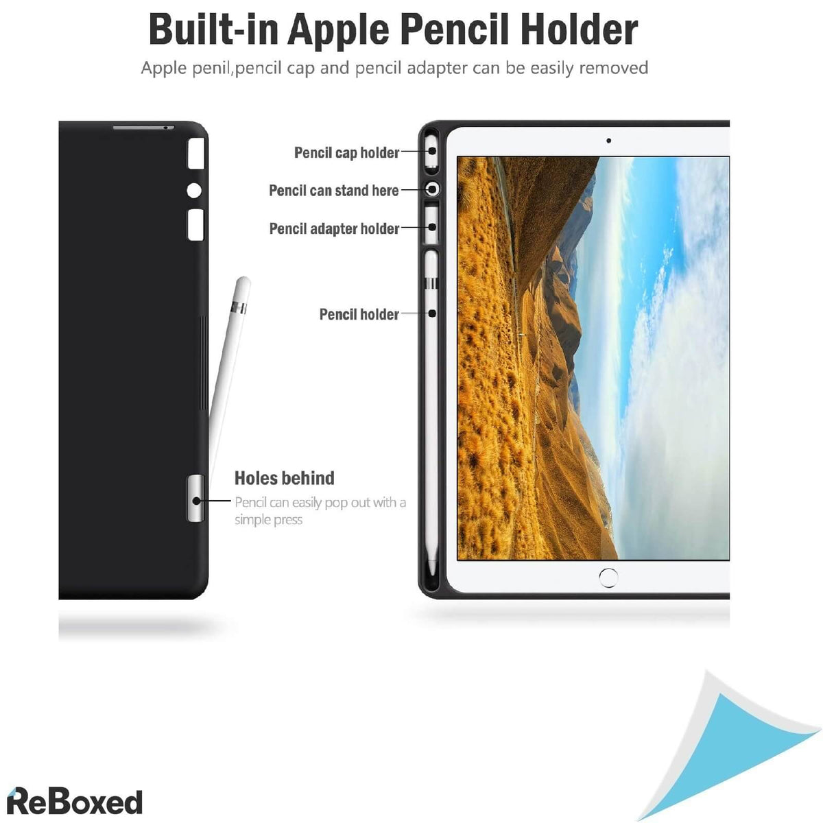 Antbox Husa Pentru iPad Pro 9.7 iPad Air iPad Air 2 Negru