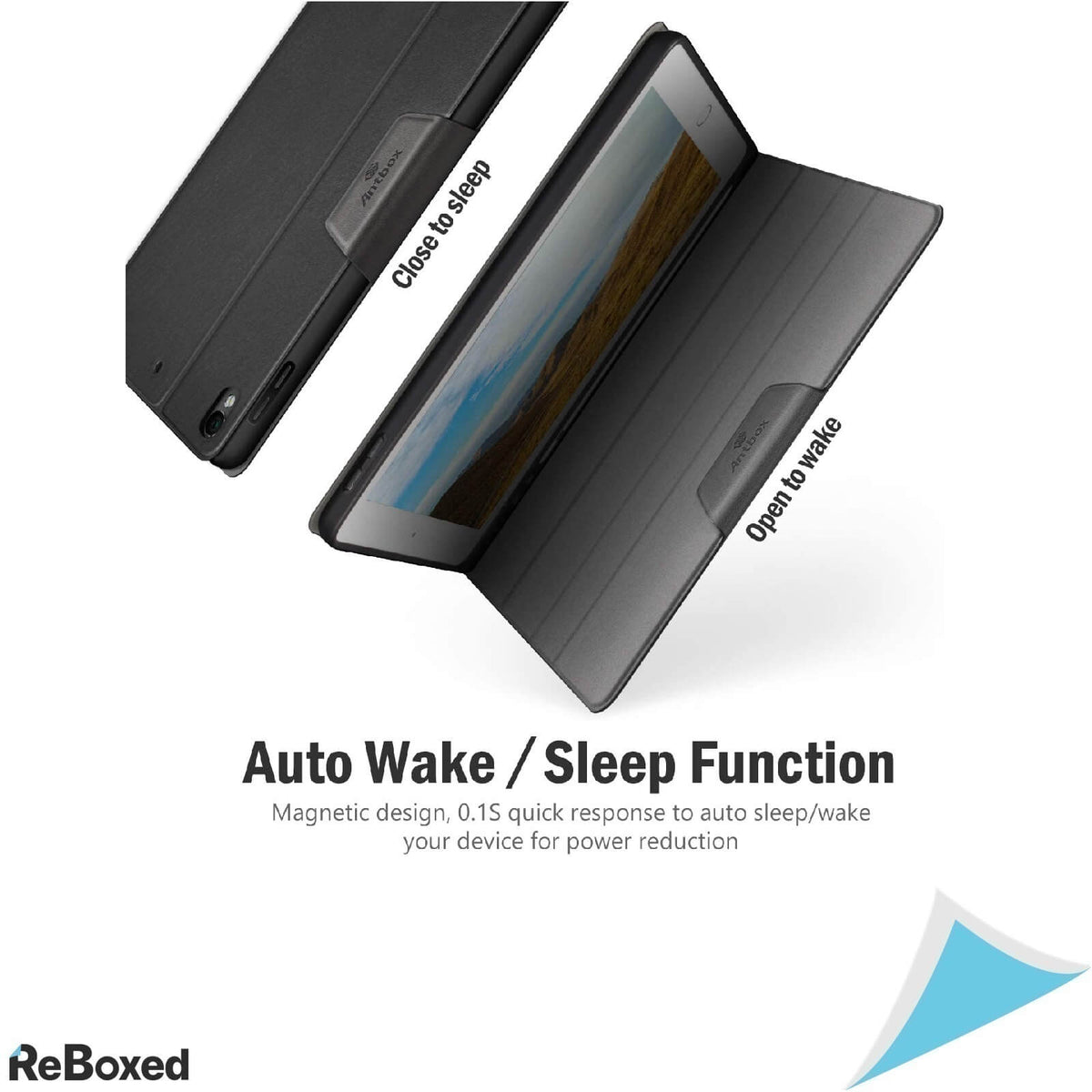 Antbox Husa Pentru iPad Pro 9.7 iPad Air iPad Air 2 Negru