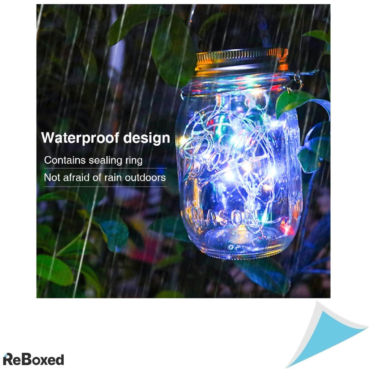 Aotlet Set 2 Lampi Solare pentru Gradina Senzor Rezistente Apa