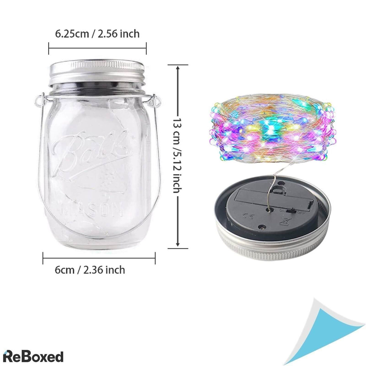 Aotlet Set 2 Lampi Solare pentru Gradina Senzor Rezistente Apa