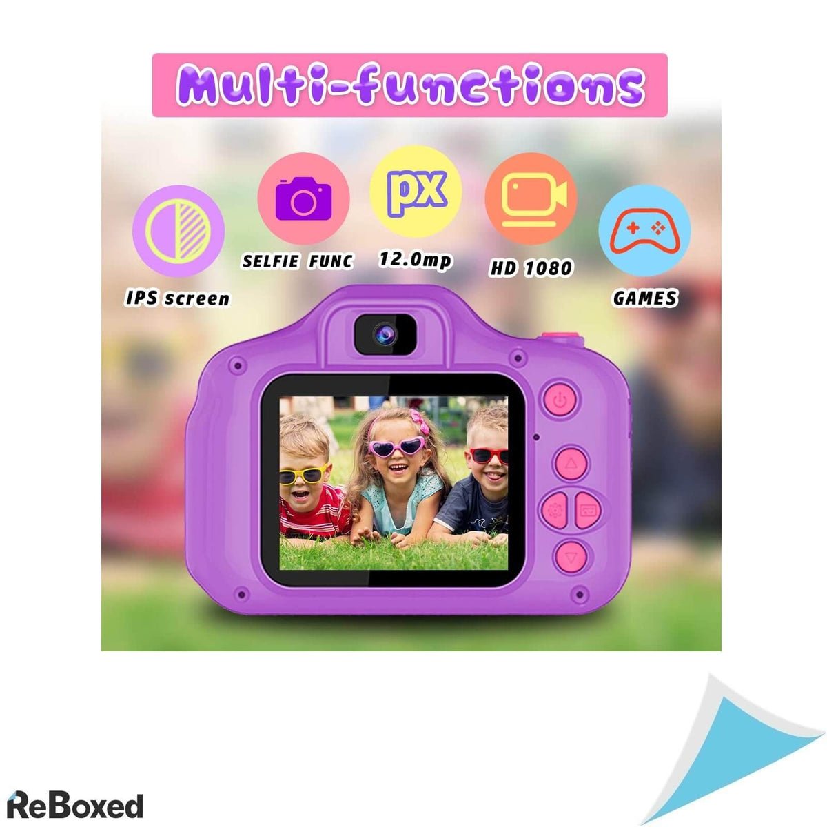 Aparat Foto Digital 1080p pentru Copii 4-6 ani Silicon Mov