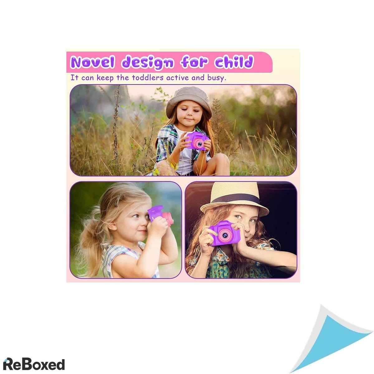 Aparat Foto Digital 1080p pentru Copii 4-6 ani Silicon Mov