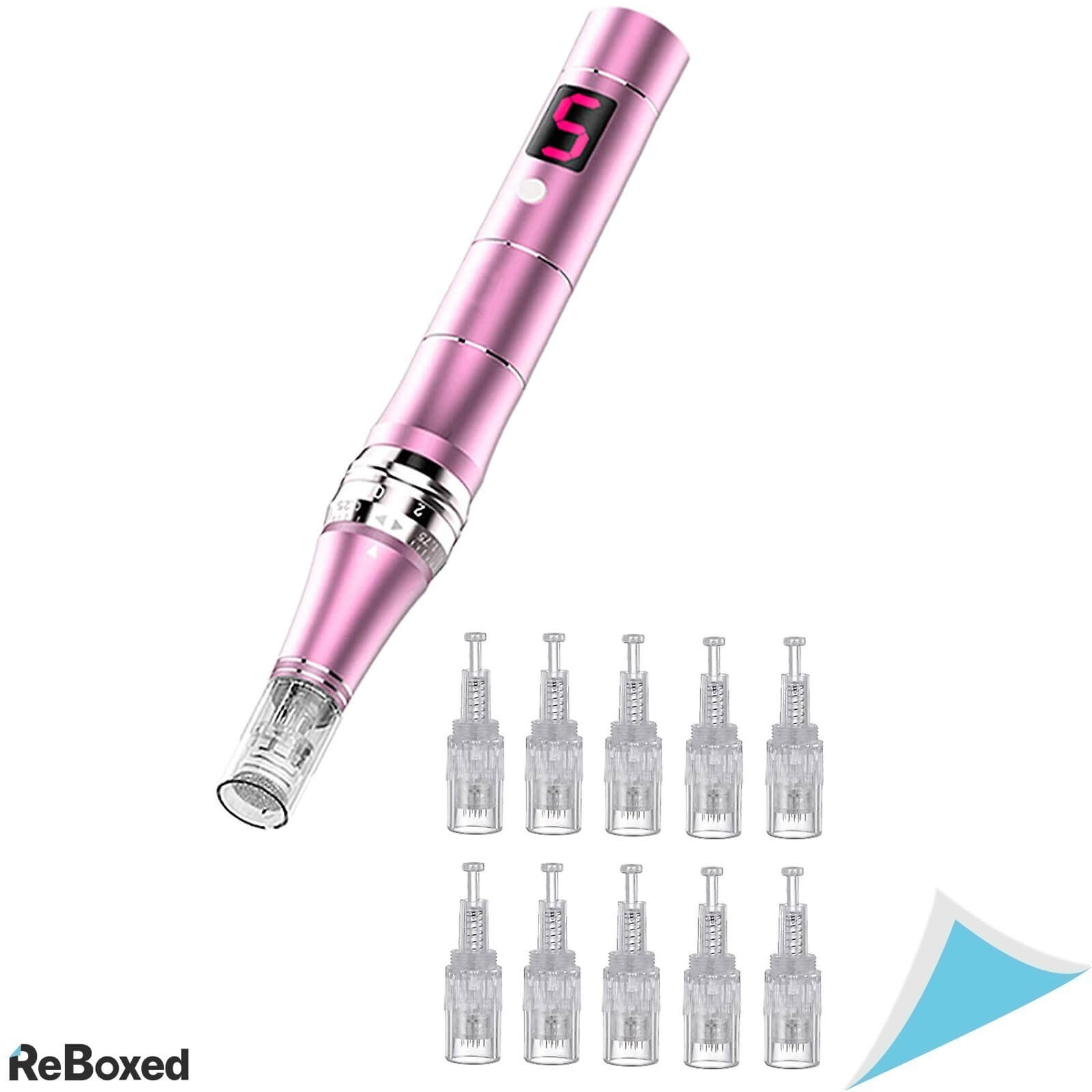 BeautLinks Pen Electric Microneedling Reincarcabil 10 Rezerve
