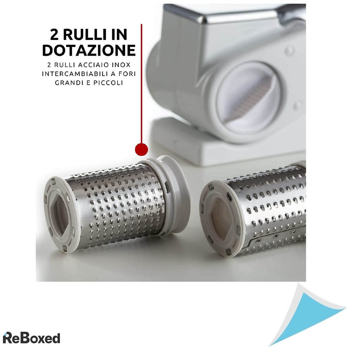 Ariete Grati 442 Razatoare Electrica Wireless Branza Ciocolata Nuci