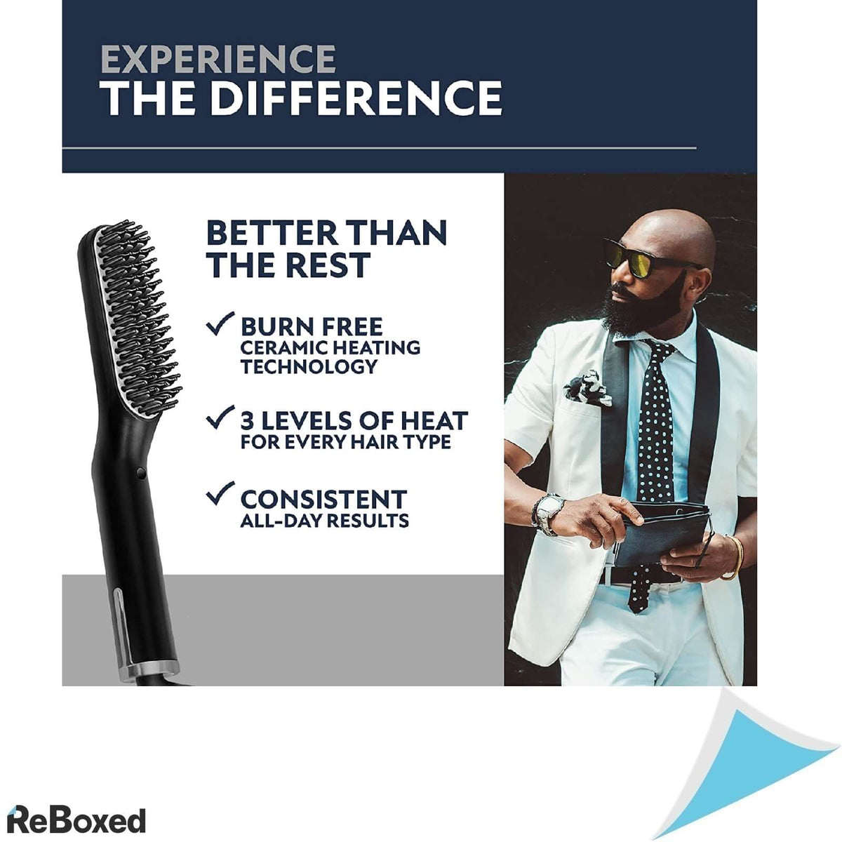 Arkam Premium Perie IONICA Incalzita Indreptat Barba Medie