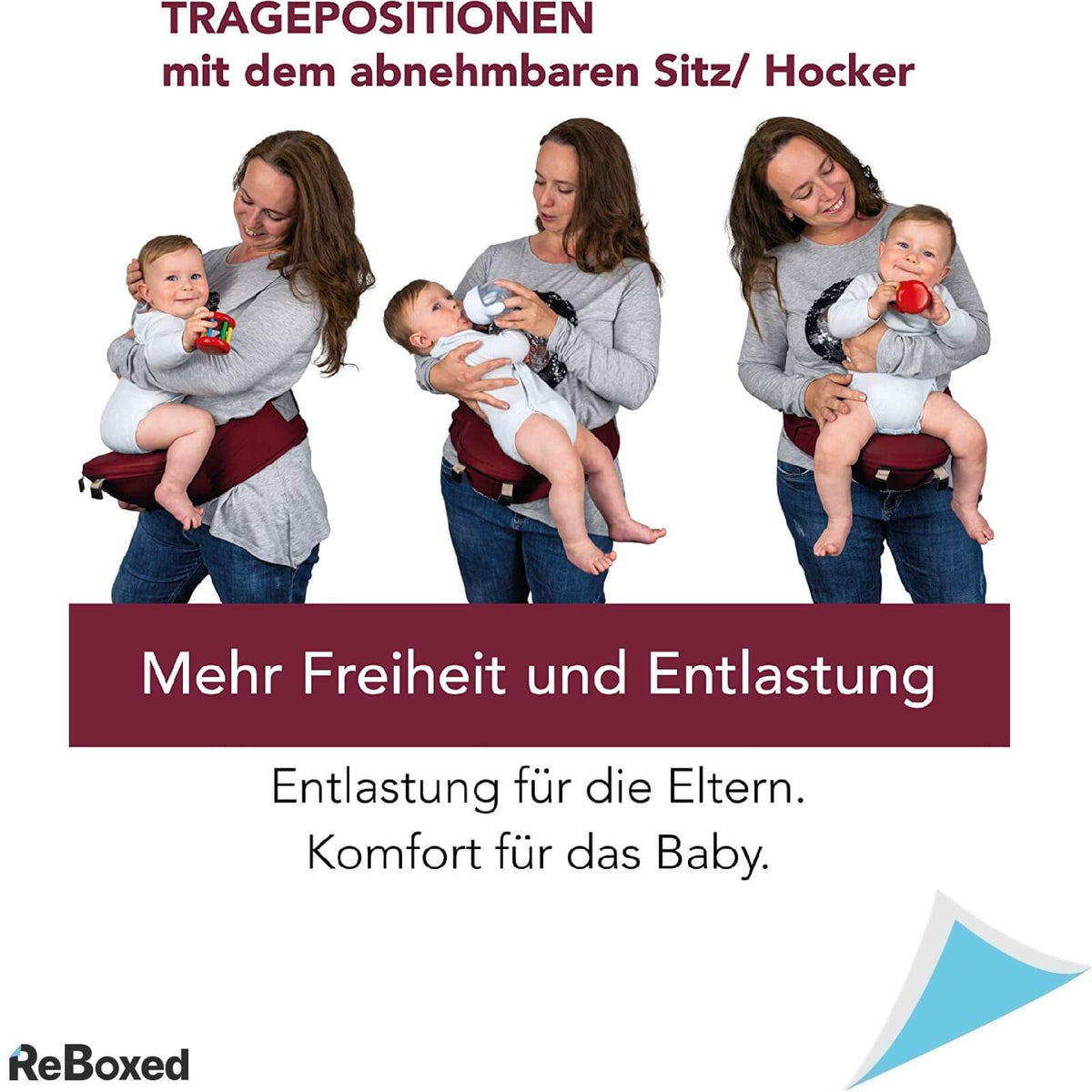 AT-Allure-T Marsupiu Bebelusi 7 Moduri de Purtare 15Kg