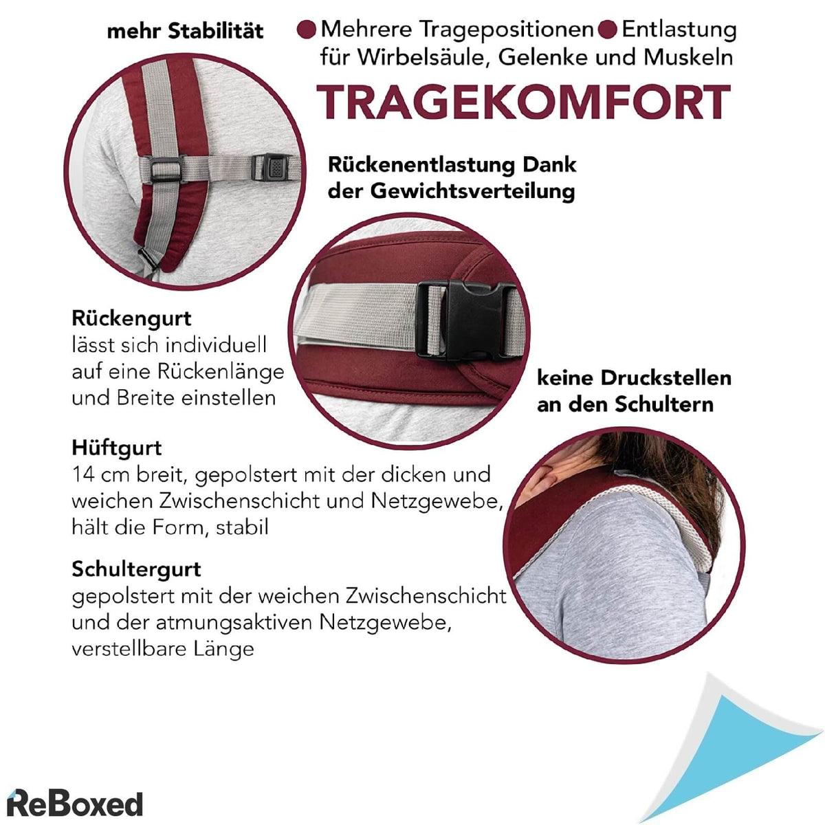 AT-Allure-T Marsupiu Bebelusi 7 Moduri de Purtare 15Kg