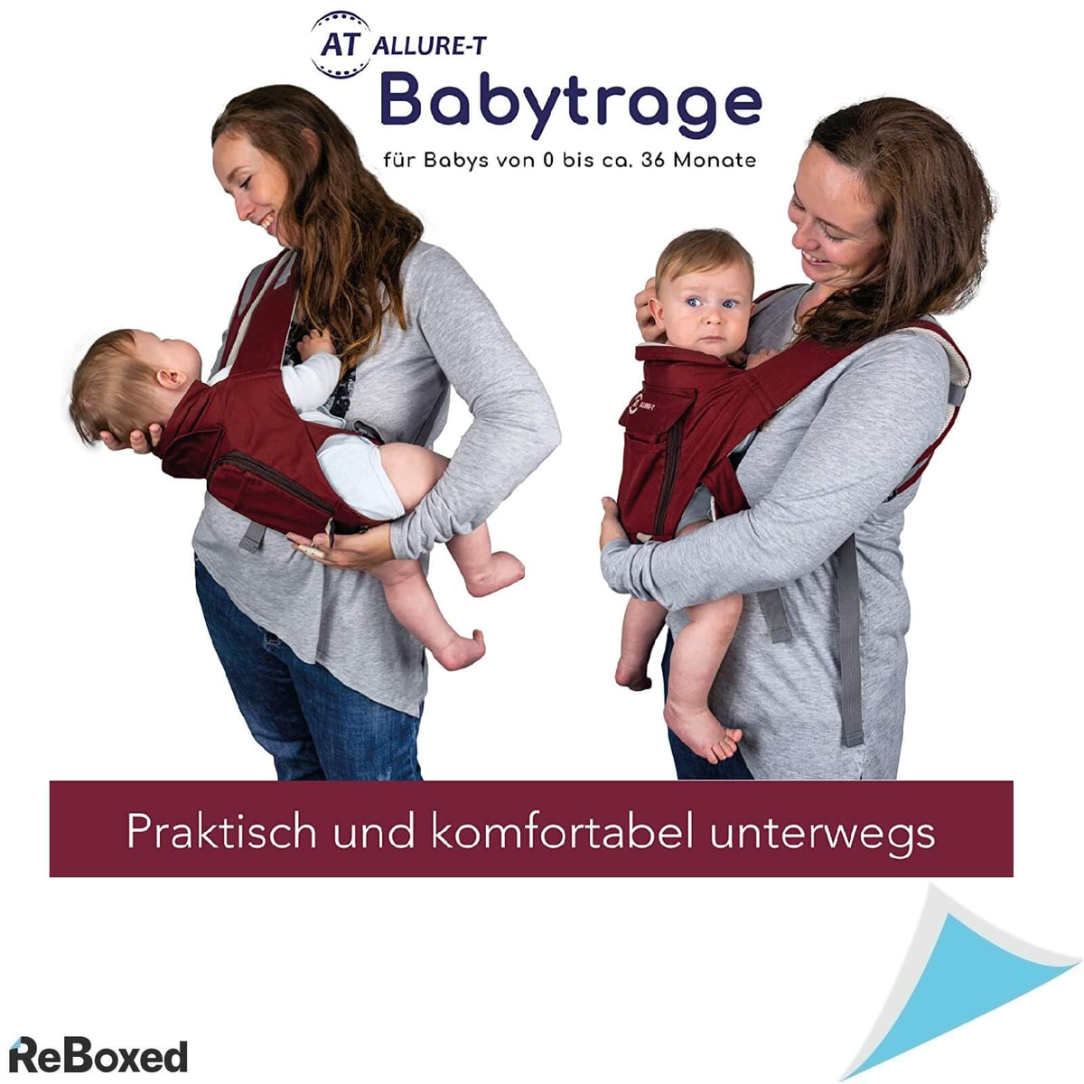 AT-Allure-T Marsupiu Bebelusi 7 Moduri de Purtare 15Kg