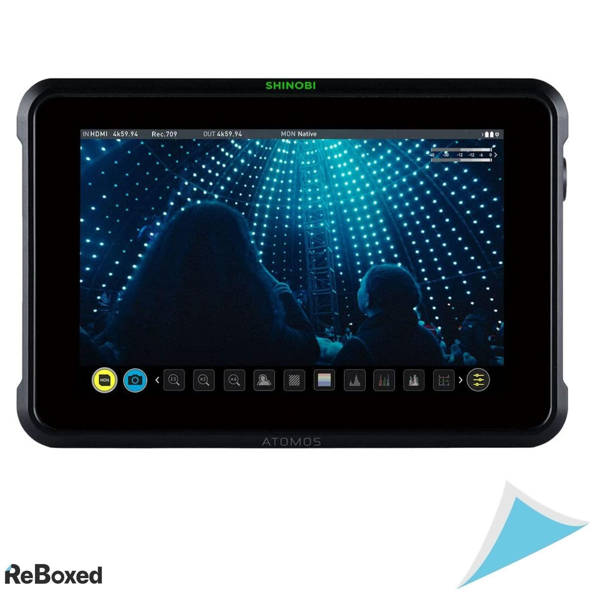 AtomOS Shinobi 7 Monitor Video 4K HDMI HDR 3DLUT 2200niti