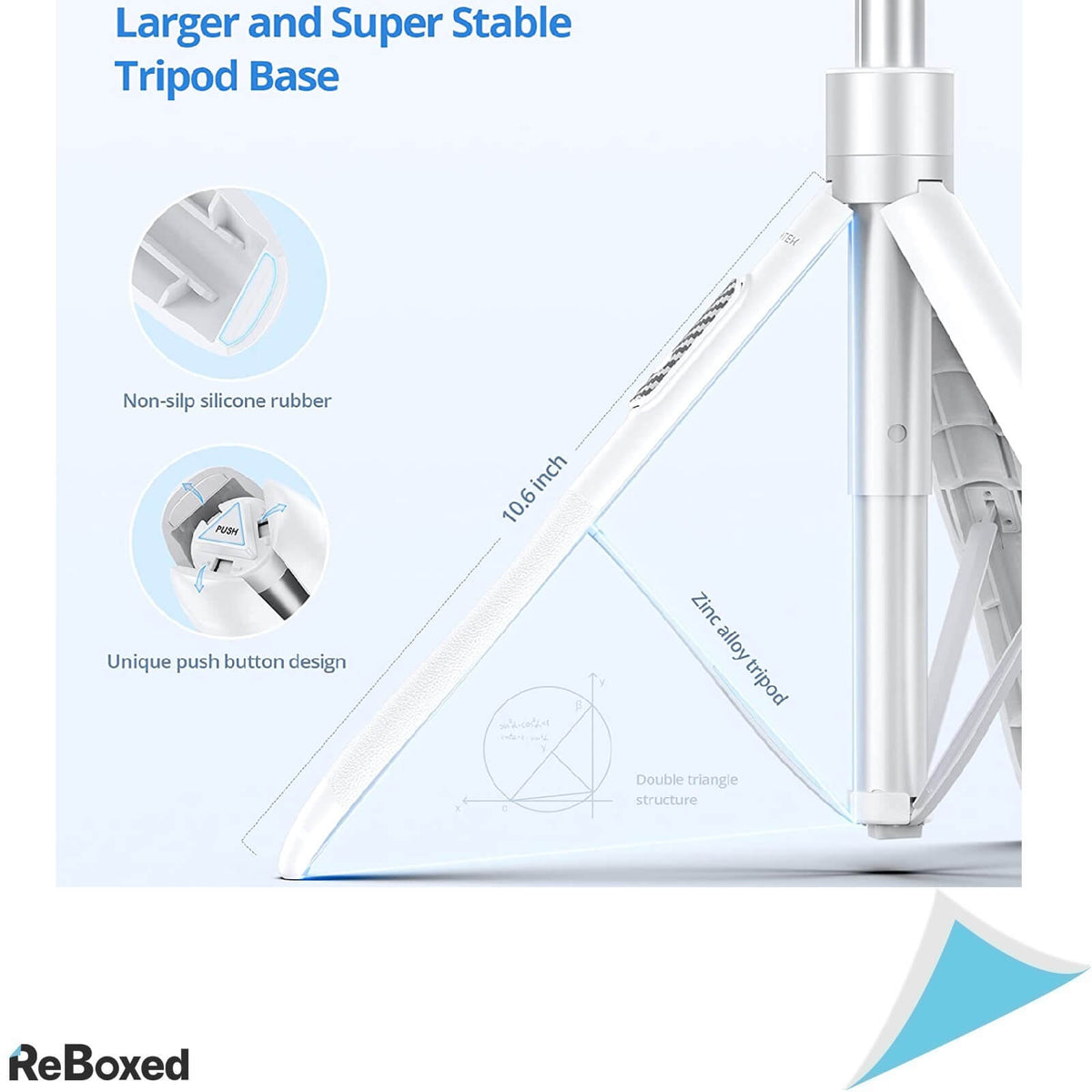 Atumtek Selfie Stick 150cm 3-in-1 Bluetooth Aluminiu Telecomanda