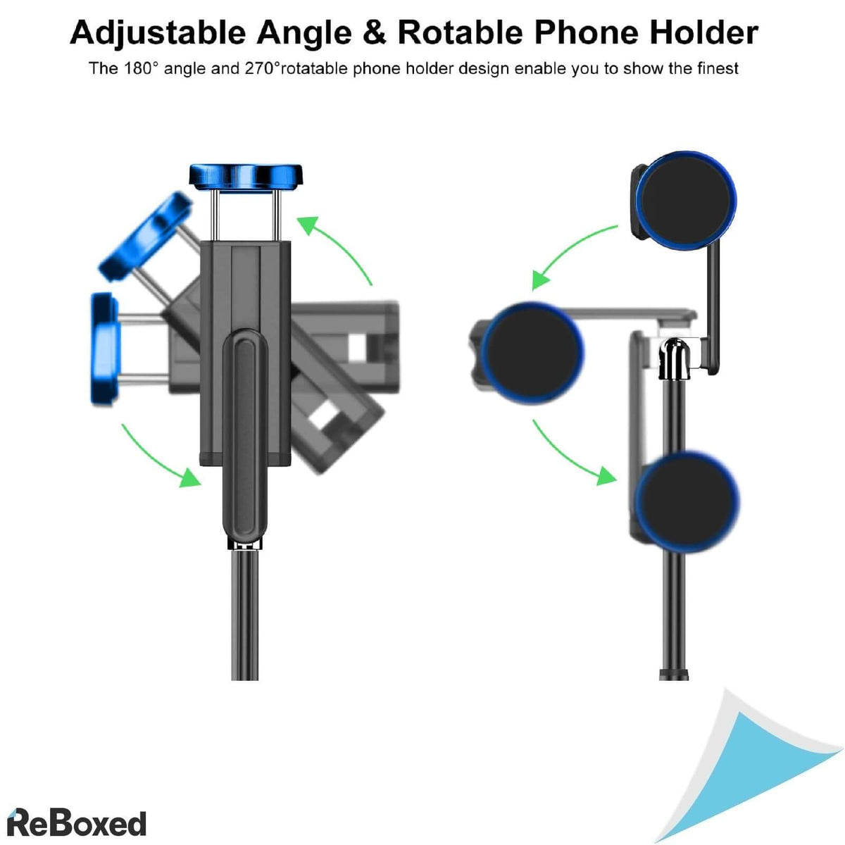 Atumtek Selfie Stick 3-in-1 Bluetooth Aluminiu Telecomanda