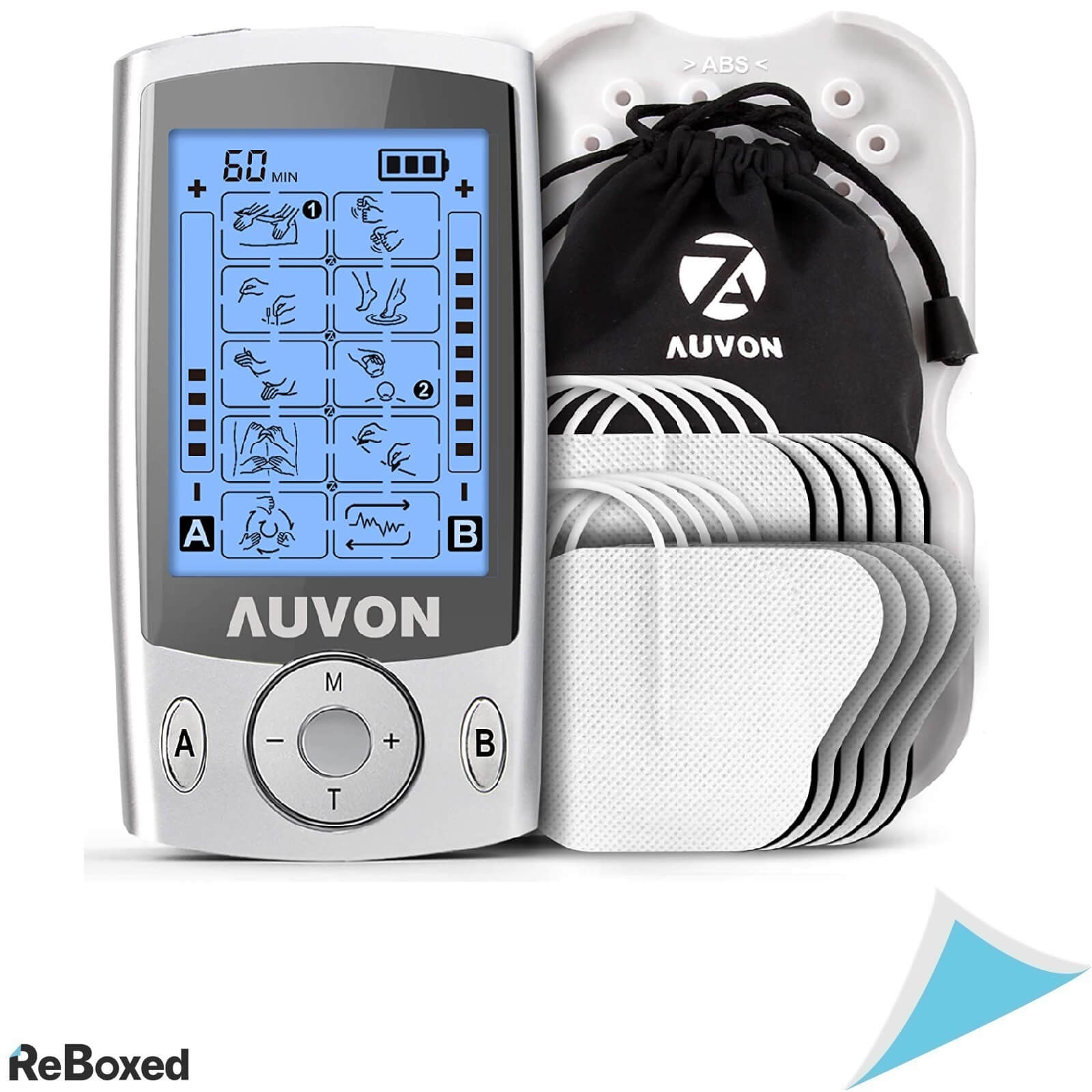 Auvon Dispozitiv Electrostimulare TENS 20 programe