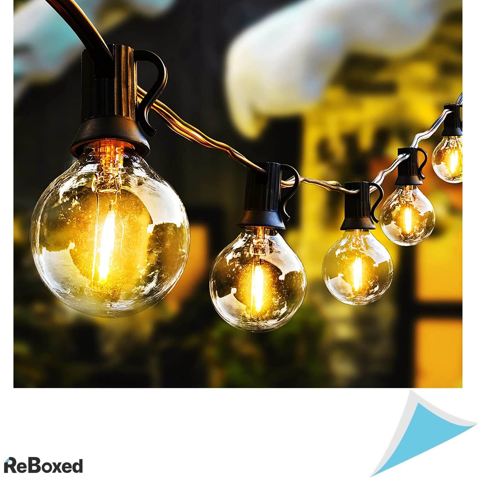 Avanlo Lumini LED de Exterior 15.3 metri 30 Becuri Plastic IP44