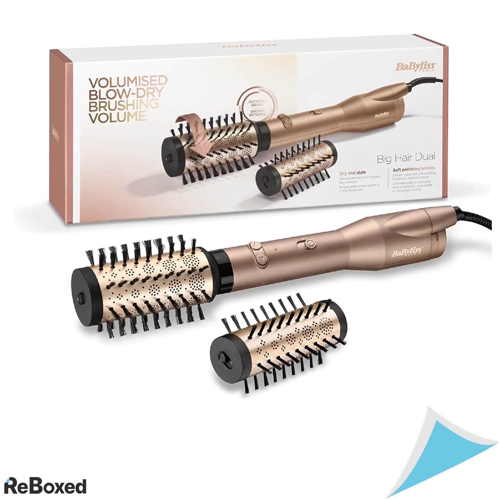 BaByliss AS952E Perie Rotativa Ondulator 650W Tehnologie Ionica