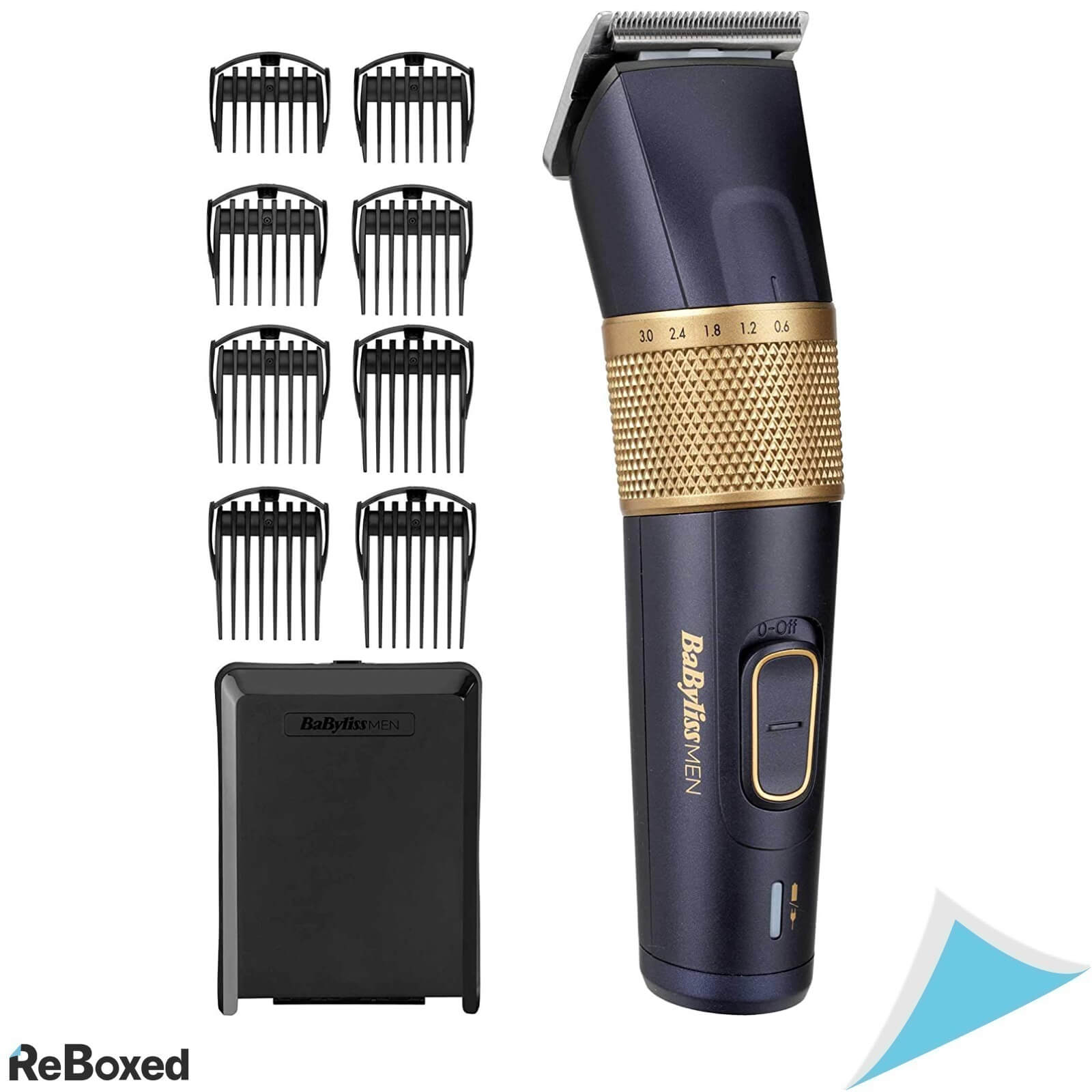 BabylissMen E986E Masina de Tuns cu Lame Carbon Titan