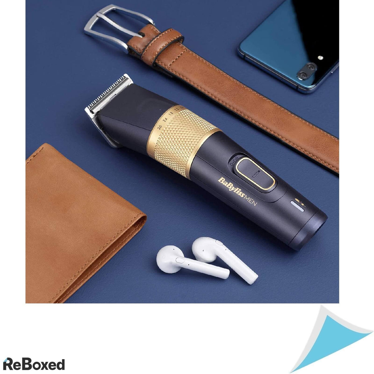 BabylissMen E986E Masina de Tuns cu Lame Carbon Titan